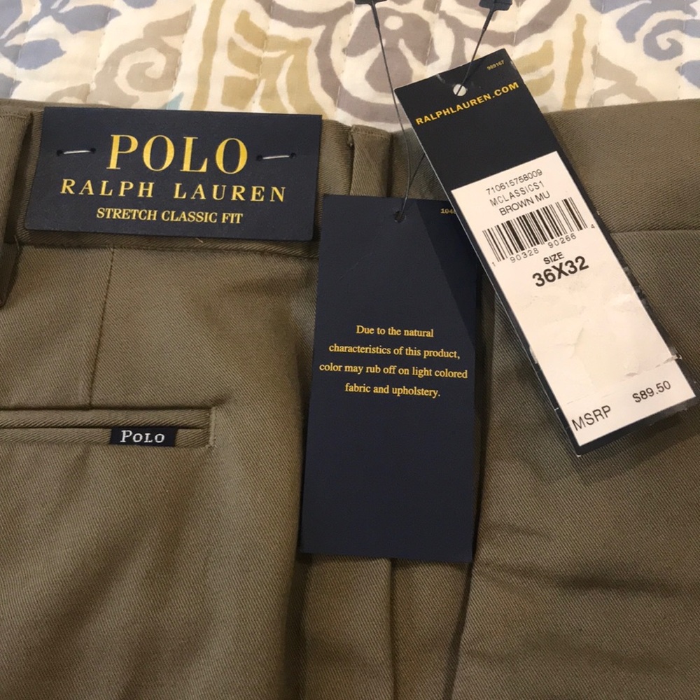 Polo Ralph Lauren Stretch Classic Fit Size 36x32